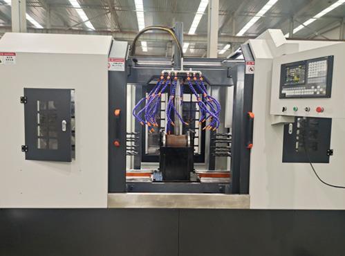 閥門雙麵鑽床（chuáng）-閥門專用多孔鑽床（chuáng）