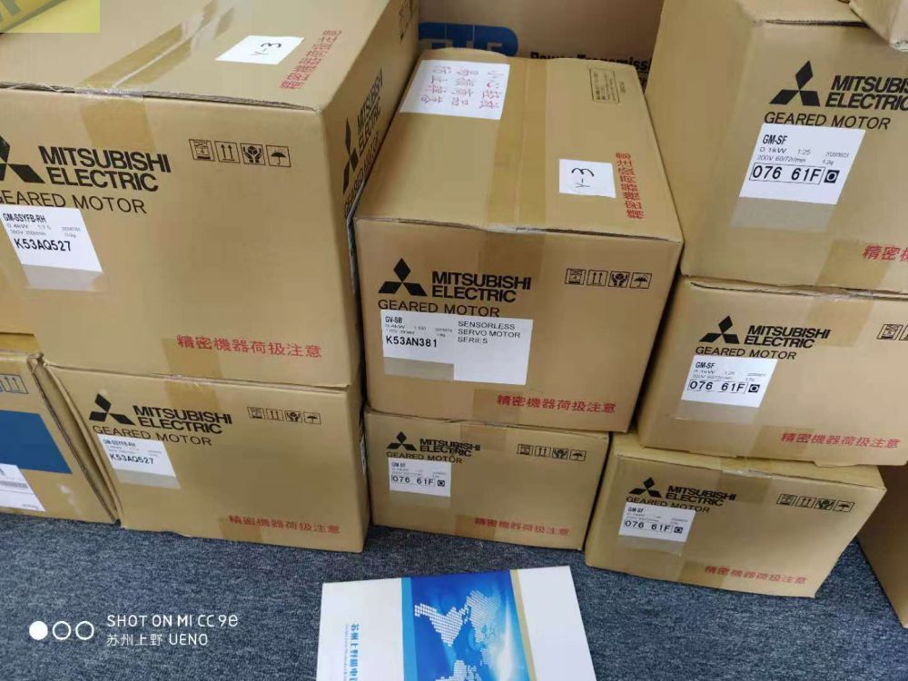 日本MITSUBISHI三菱普通馬達GM-SFB  0.4K...