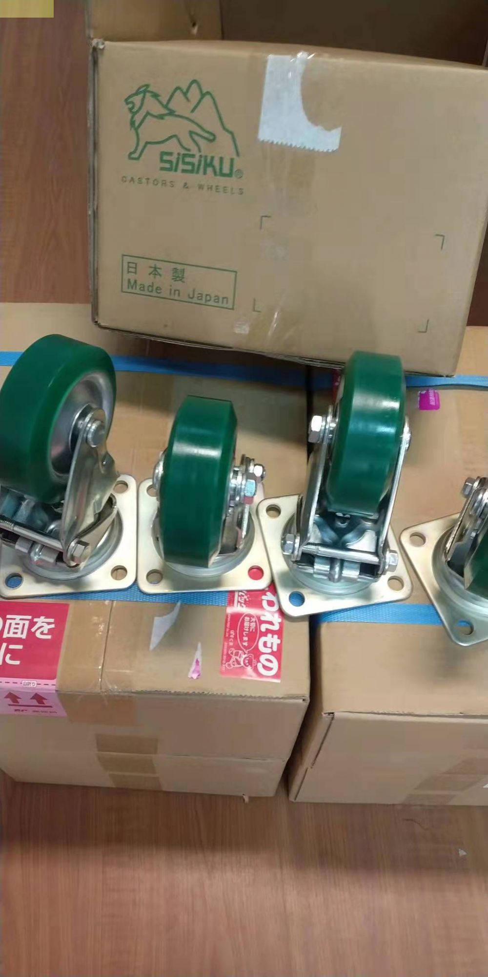 適用AGV小車日本sisiku caster獅子吼低（dī）地板重型...