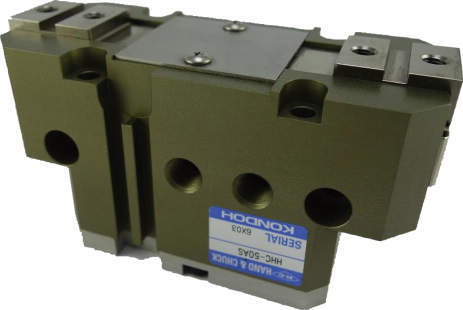 采用橢圓（yuán）活塞體積小重量輕的KONSEI近（jìn）藤機械手型號：HHC...