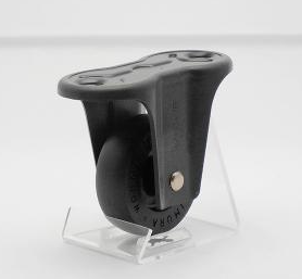 UCHIMURA-CASTER內（nèi）村尼龍（lóng）車輪固（gù）定型（黑色）腳輪...