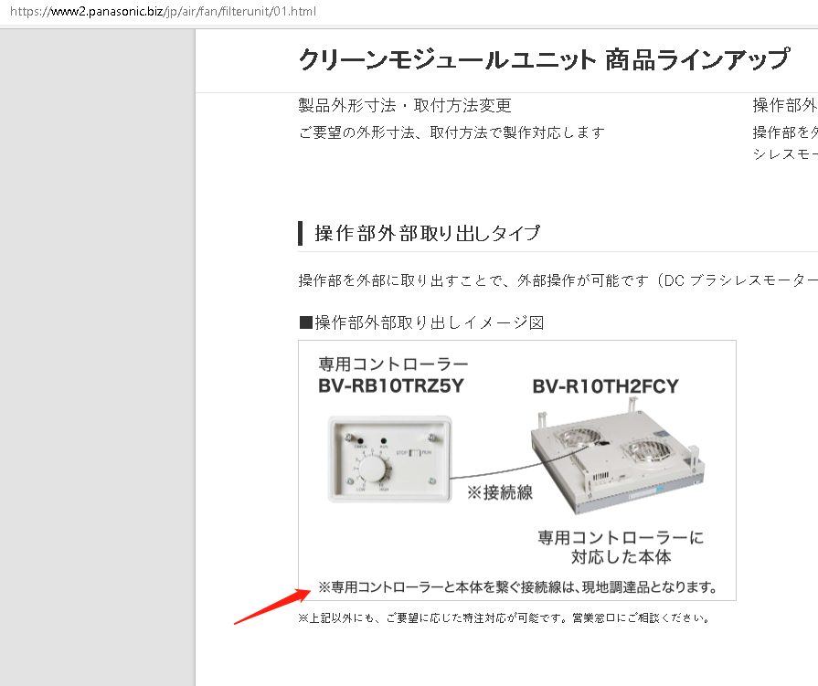 日本Panasonic FFU 鬆下清潔模塊單元 型號： B...
