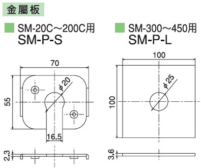 KURASHIKI 倉（cāng）敷化工 _防震橡膠_彈簧（huáng）式橡膠底座_產品介紹SM係列　選購配件　金屬板